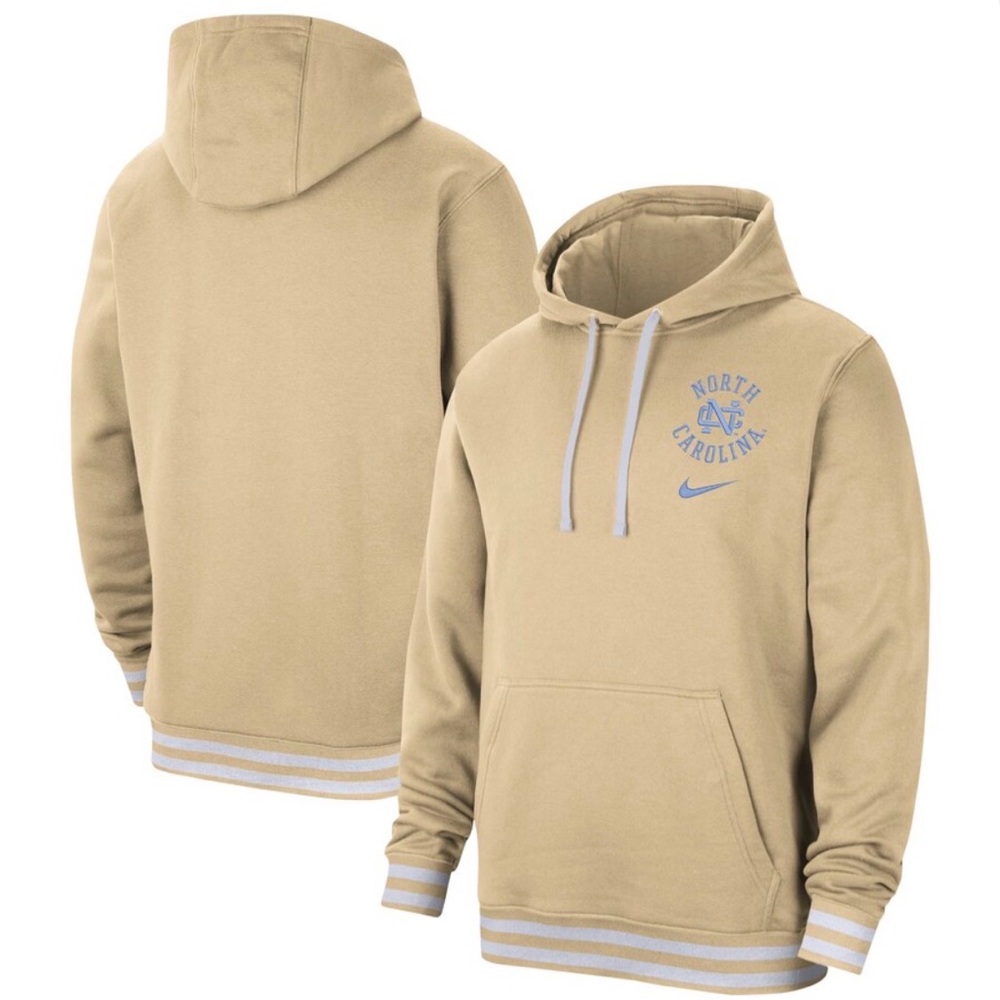 Nike North Carolina Hoodie in Tan